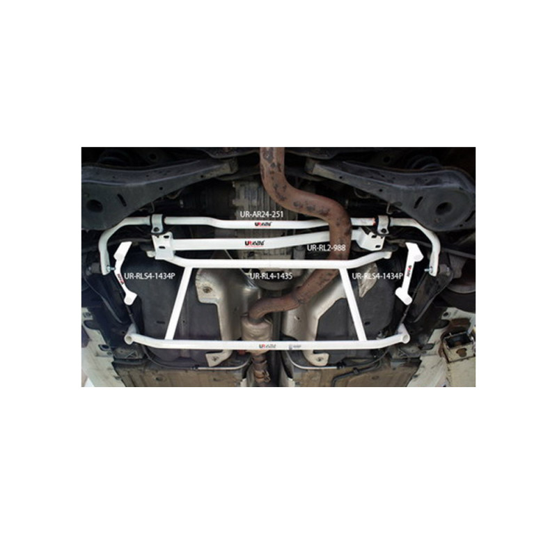 Untere Verbindungsstange Hinten VW Golf 5 R32 / 6 R36 2 Punkte - U-216810 - UR-RL2-988 - 3661768655078