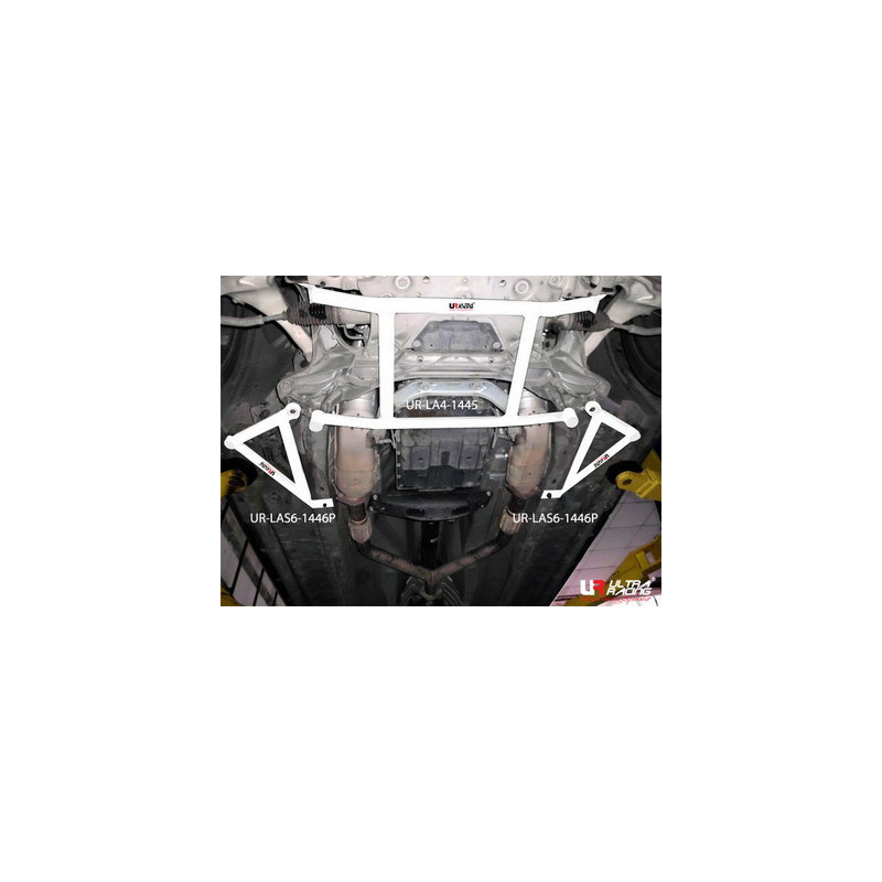 Rinforzo in H/ barra di struttura anteriore Nissan 370Z /Infiniti G37  2x3 punti - U-219775 - UR-LS6-1446P - 3661768660133