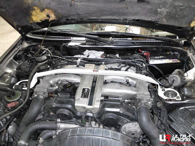 Barra di gamba superiore anteriore Nissan 300ZX Z32 90-97 - U-220200 - UR-TW2-1764 - 3661768664353