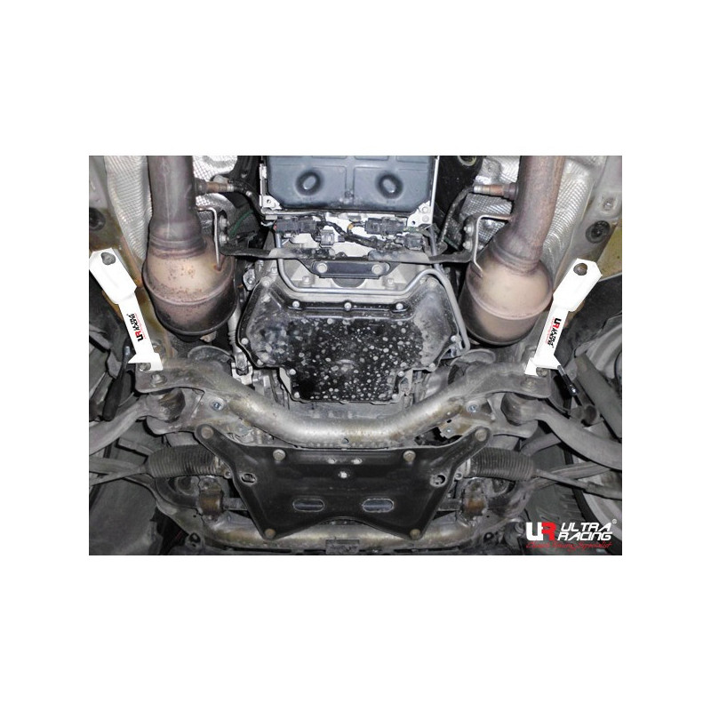 Untere Seitenverstärkung Mitte und hinten Mercedes C-Class/ AMG 07+ W204 2x2 Punkte - U-220722 - UR-LS4-1823P - 3661768665145