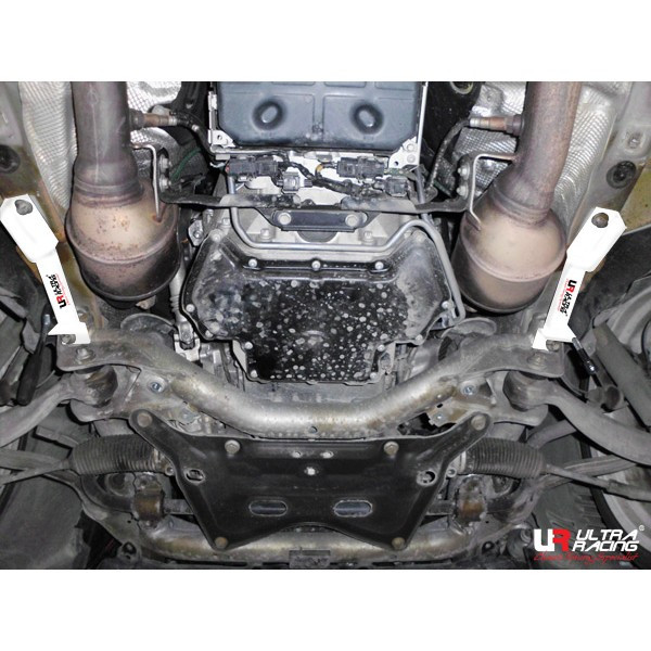 Untere Seitenverstärkung Mitte und hinten Mercedes C-Class/ AMG 07+ W204 2x2 Punkte - U-220722 - UR-LS4-1823P - 3661768665145