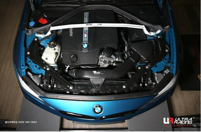 Barra di gamba superiore anteriore BMW 3-Serie F30 330i 11+/ M2 F87 - U-238367 - UR-TW2-3744 - 3661768681046