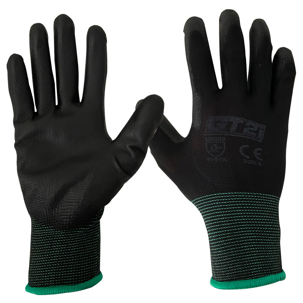 GT2i Eco black mechanic gloves - GT-GANTSM-ECO.11