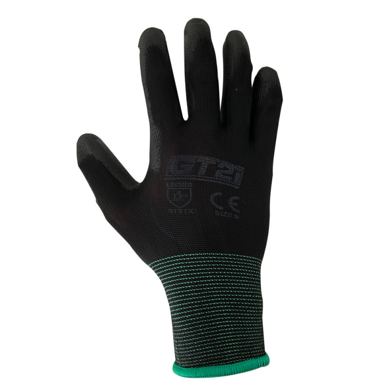 GT2i Eco black mechanic gloves - GT-GANTSM-ECO.9