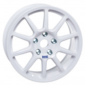 Jante BRAID Fullrace A 8x18 4x100 ET34 Alésage 60,1 Blanc Renault Megane 1 Maxi - GT2i