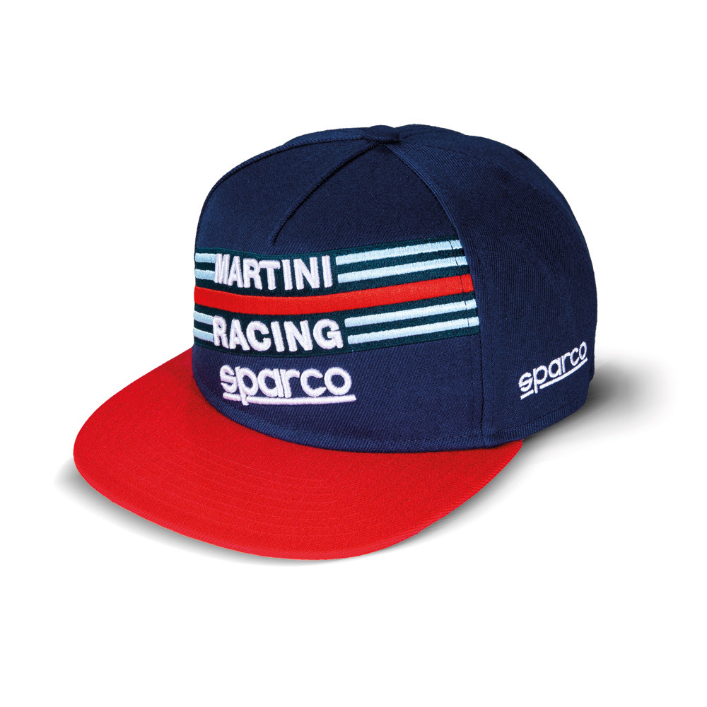 Cappello visiera piatta Sparco Martini Racing - 01283MR.BM - 01283BM