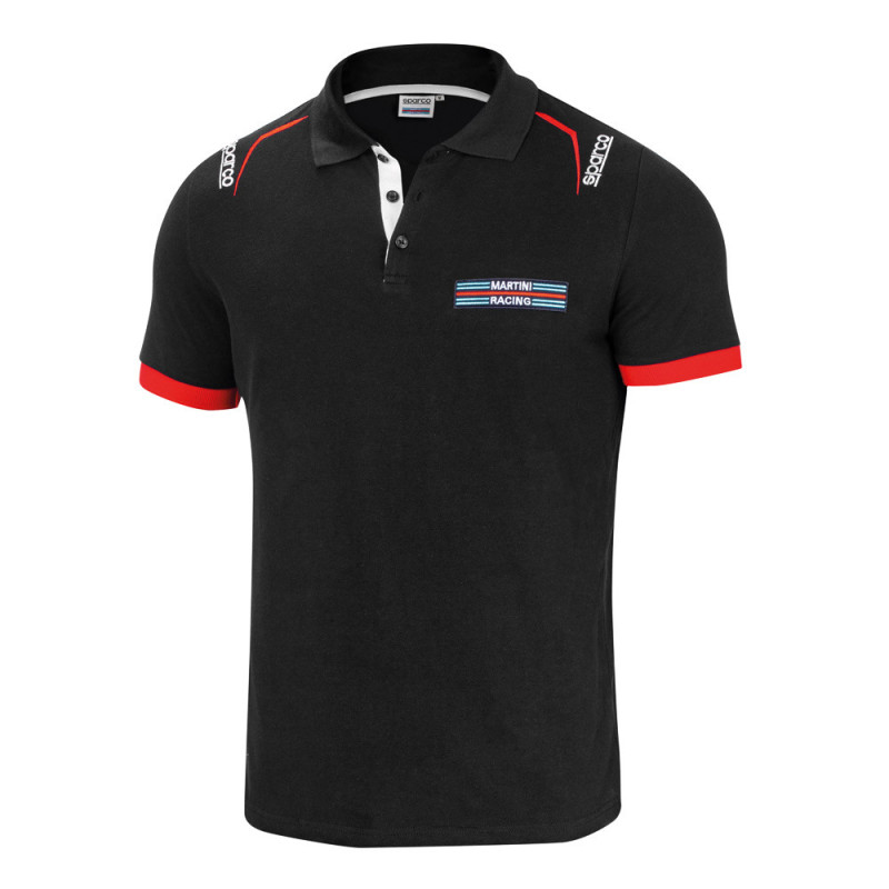 Polo-Shirt mit Sparco Martini Racing-Stickerei - 01276MR.BL.S - 01276MRBI1S - 8033280474645