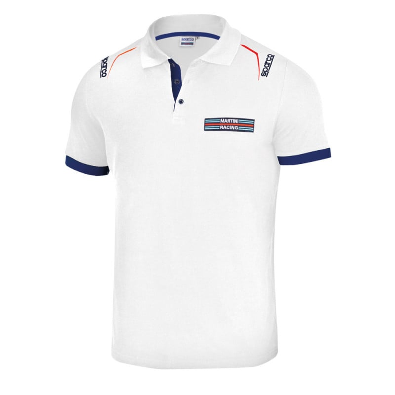 Polo ricamo Sparco Martini Racing - 01276MR.BL.S - 01276MRBI1S - 8033280474645