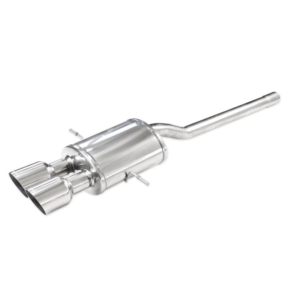 INOXCAR rear silencer MINI Cooper S 1,6 R56 184cv 2x100mm Racing - IC-MICO1710RA - MICO.17.10RA - 3661768560266