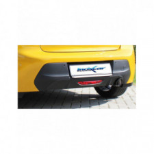 Schalldämpfer INOXCAR Peugeot 208 1,2 101cv 2019 Ausgang 90mm Racing