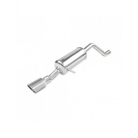 Silenziatore Inoxcar Peugeot 208 1,2 101cv 2019 uscita 90mm X-Race