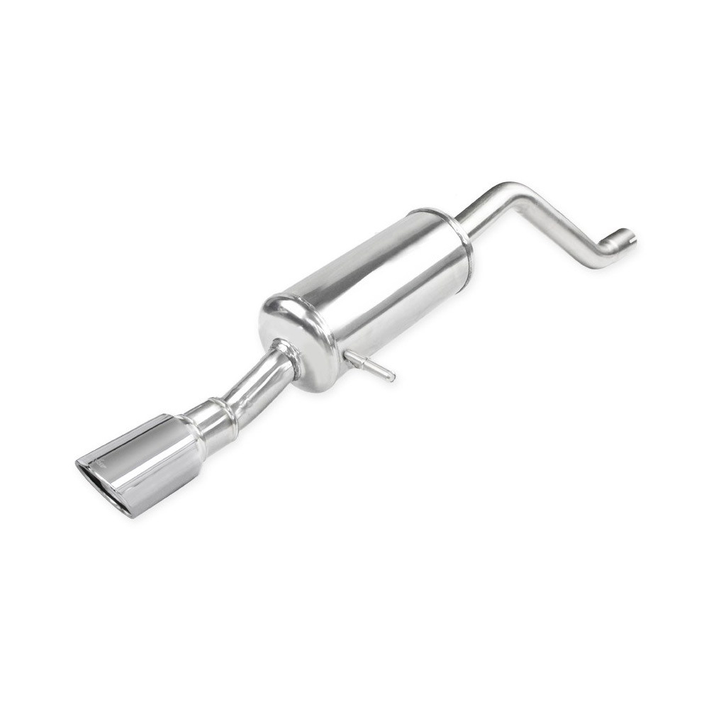 Inoxcar rear muffler Peugeot 208 1,2 101cv 2019 outlet 90mm X-Race - IC-PE20807XR90 - PE208.07.XR90 - 3661768398128