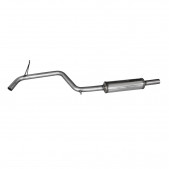 INOXCAR direct central pipe with silencer AUDI A1 GB 2,0 TFSI