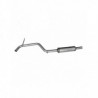 INOXCAR direct central pipe with silencer AUDI A1 GB 2,0 TFSI