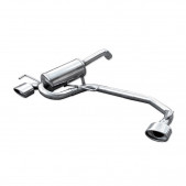 Duplex INOXCAR Alfa Romeo 147 1,6 TS 120cv 01-04 ovale Ausgänge 120x80mm