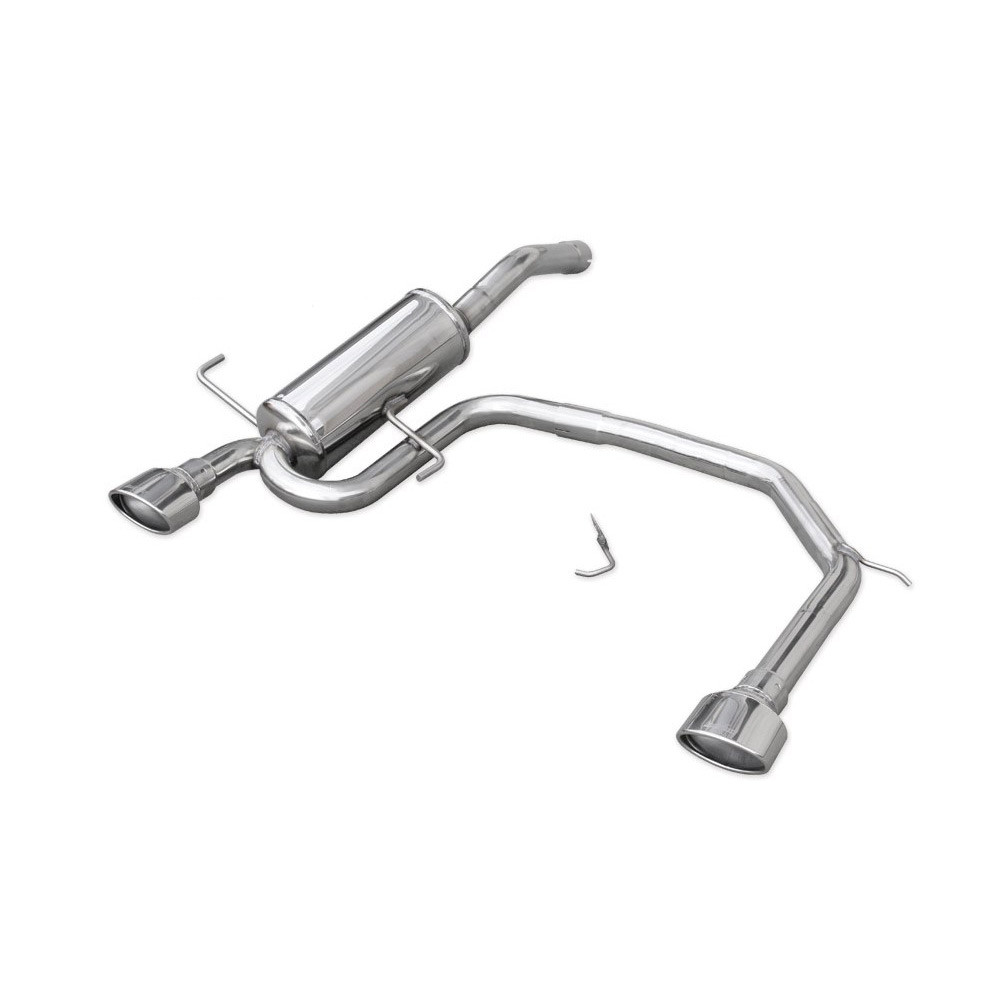 Terminali di scarico ovali Duplex INOXCAR Alfa Romeo GT 2,0 JTS 2004 120x80mm - IC-TWAL06120 - TWAL.06.120 - 3661768278093