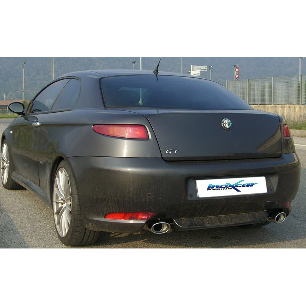 Duplex INOXCAR Alfa Romeo GT 3,2 2004 ovale Ausgänge 120x80mm - IC-TWAL07120 - TWAL.07.120 - 3661768323243