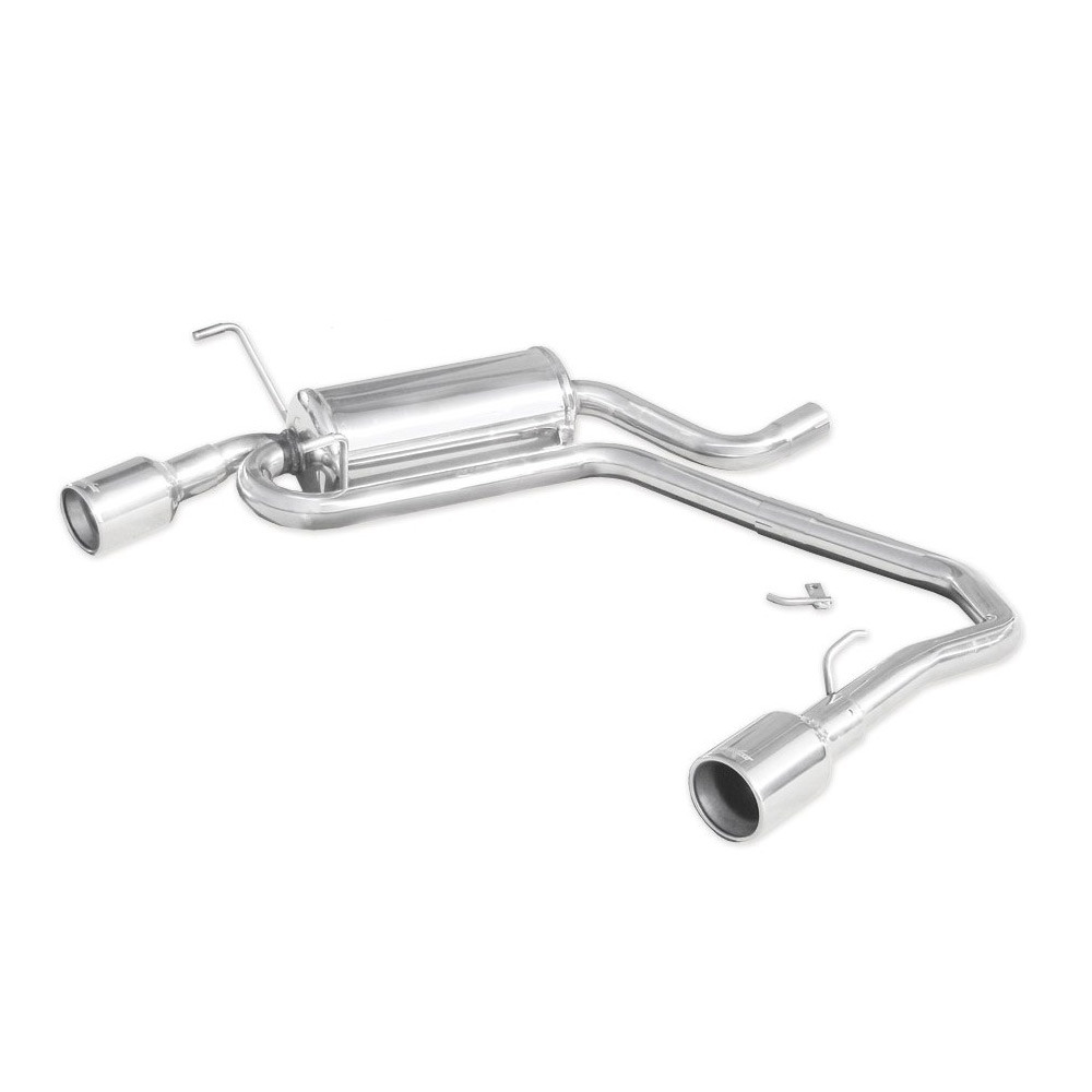 Duplex INOXCAR PEUGEOT 406 1,8 110cv 1997- runde Ausgänge 102mm - IC-TWPE23102 - TWPE.23.102 - 3661768208427