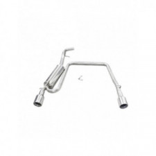 INOXCAR duplex rear silencer VW GOLF 4 1,9 TDI 110cv 97-02 round end-pipes 102mm