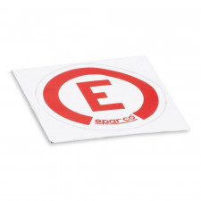 Sparco fire extinguisher sticker