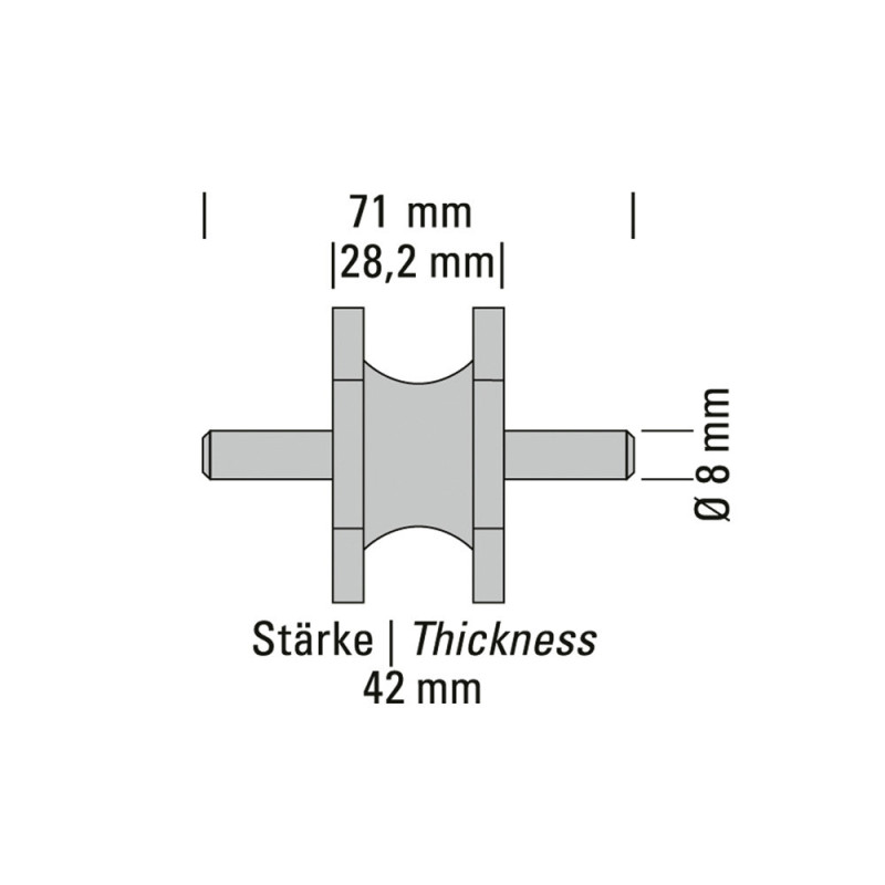Silentbloc Auspuff 220°C Powersprint - PS-909866 - 909866 - 3661768531846