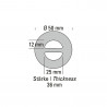 Silentbloc Echappement 220°C POWERSPRINT