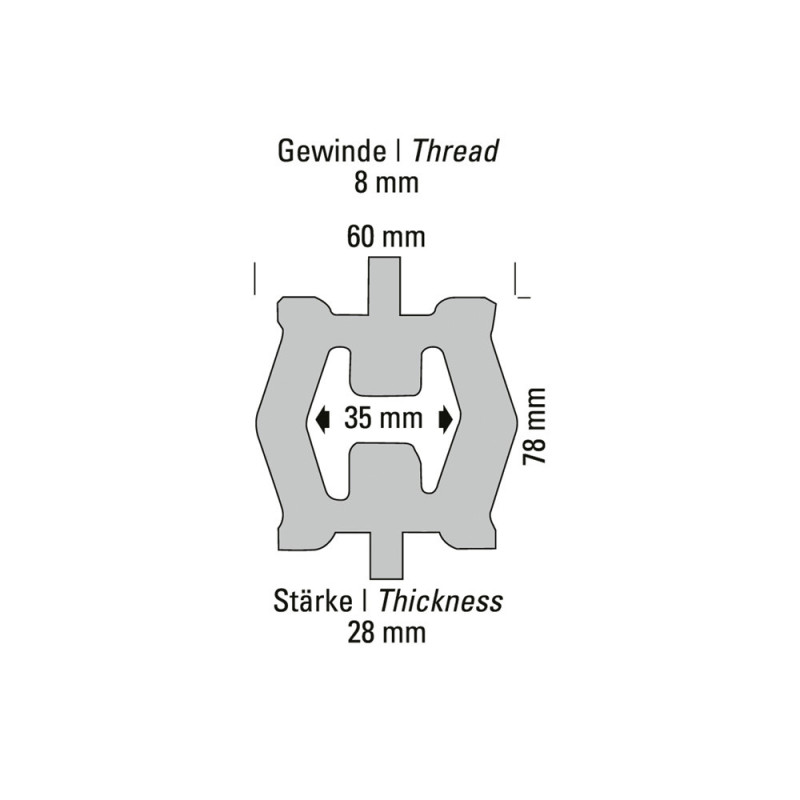 POWERSPRINT 220°C exhaust bush - PS-909928 - 909928 - 3661768257937