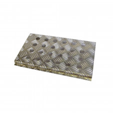 Plancher repose pieds copilote GT2i Race & Safety aluminium Eco