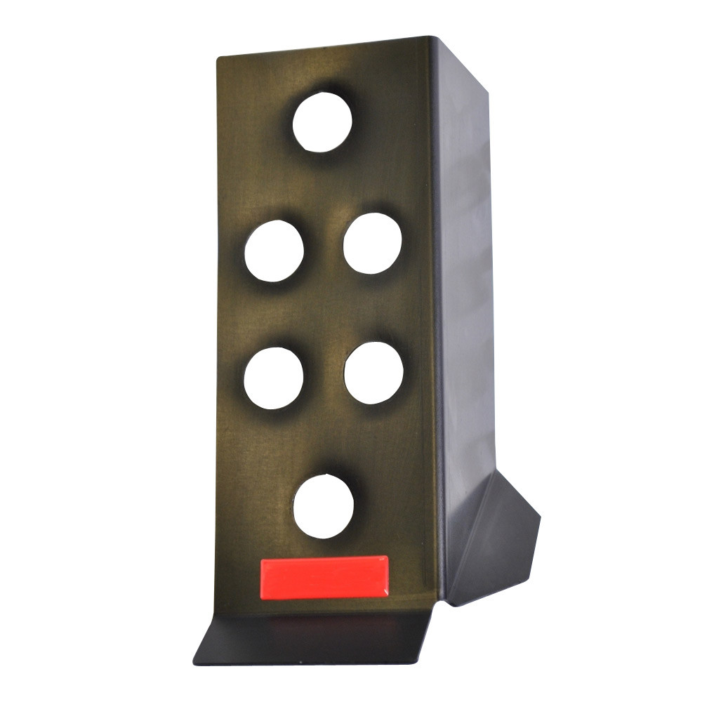 Poggiapiede pilota GT2i Race & Safety alluminio Eco nero - MET-1867EC-N - 3661768400326