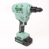 Rivettatrice KIELDER 18V 1 batteria 2Ah + valigetta + caricatore