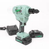 Riveteuse KIELDER 18V 2 batteries 2Ah + malette + chargeur