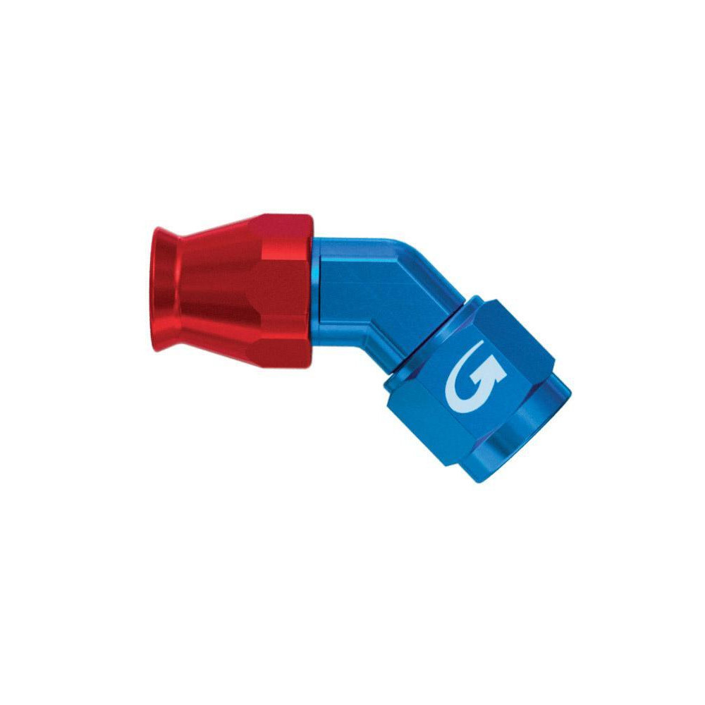Raccord 45° Dash 6 (9/16) Goodridge forgé aluminium - G-6045-06D - 6045-06D - 3661768008522