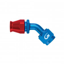 Goodridge 45° Dash 6 (9/16) aluminum fitting