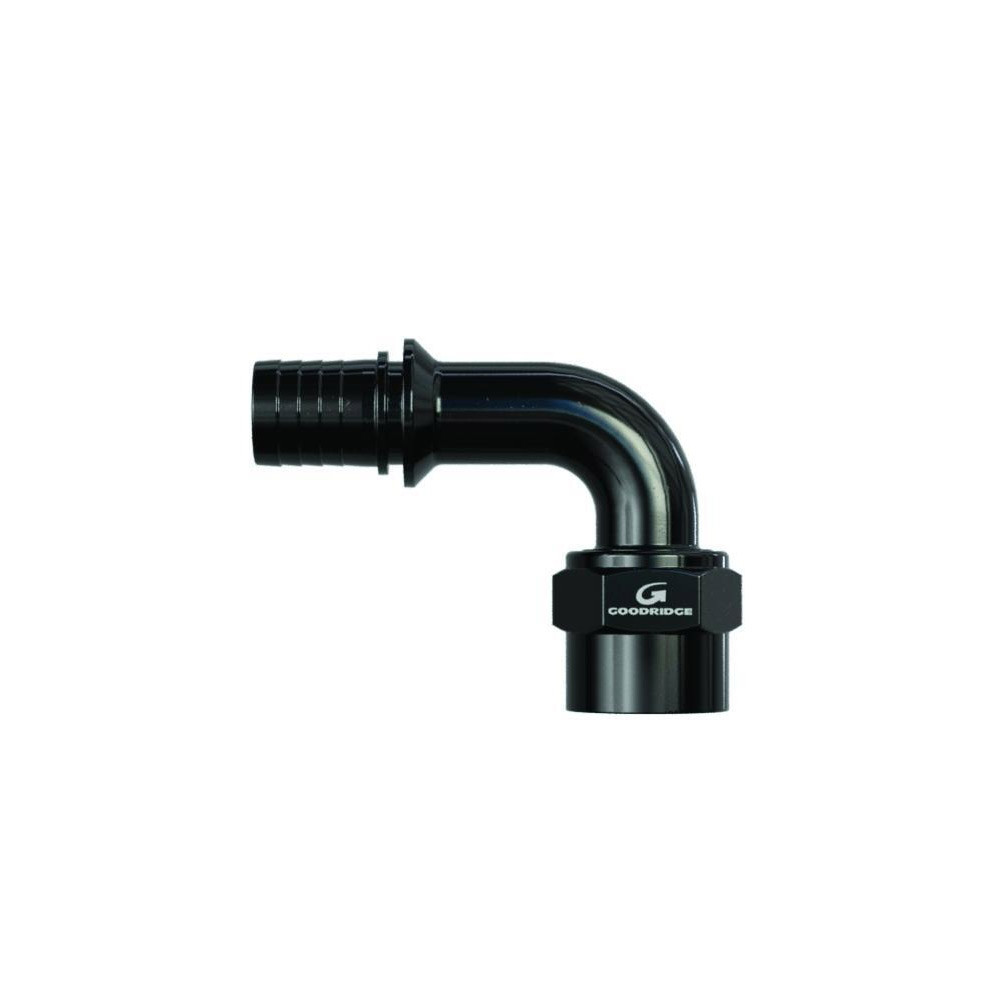 Raccordo G/Line Concavo 90° Goodridge nero - G-960-9110 - 960-9110 - 3661768389669