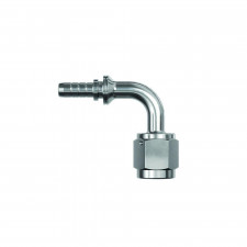 Goodridge 7/16x20 90° stainless steel female swept high pressure fitting