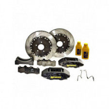 Kit gros freins AP-RACING avant pour BMW E92 335i 335x32, jantes 18 pouces étriers rouges