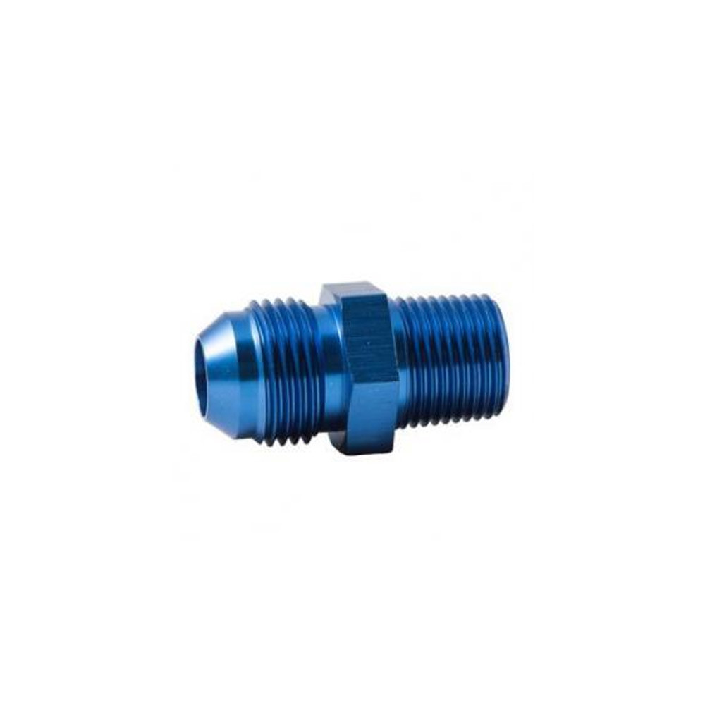 Adaptateur Mâle/Mâle JIC3/8x24-NPTF1/8x27 acier - FR-A139-11-71P - 3661768452134