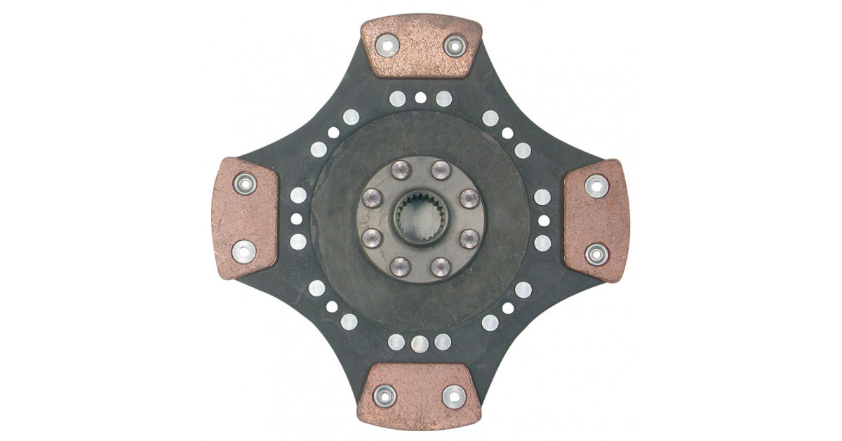 Disque embrayage BRATEX Rigide 3 patins Fiat 131 1300 diametre 180mm - 20 cannelures - EMB-2130 - 3661768527863