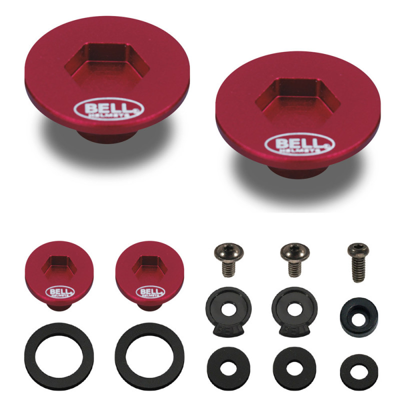 Kit visserie visière BELL SE07/SE077 - BEL-KIT-VIS-S07.R - 2020073