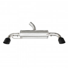 Inoxcar left + right muffler diameter 70mm Black Ceramic Toyota Yaris 1.6 GR after 2020