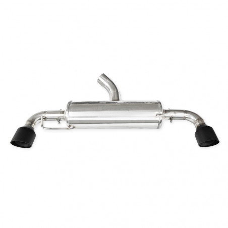 Inoxcar left + right muffler diameter 70mm Black Ceramic Toyota Yaris 1.6 GR after 2020