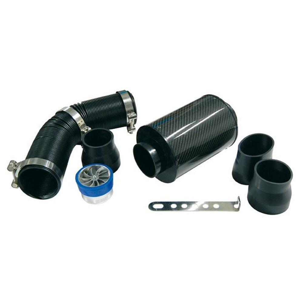 Kit d'admission dynamique universel GT2i Race & Safety type turbine support en carbone filtre inox - BRF-KACI - 3661768218853