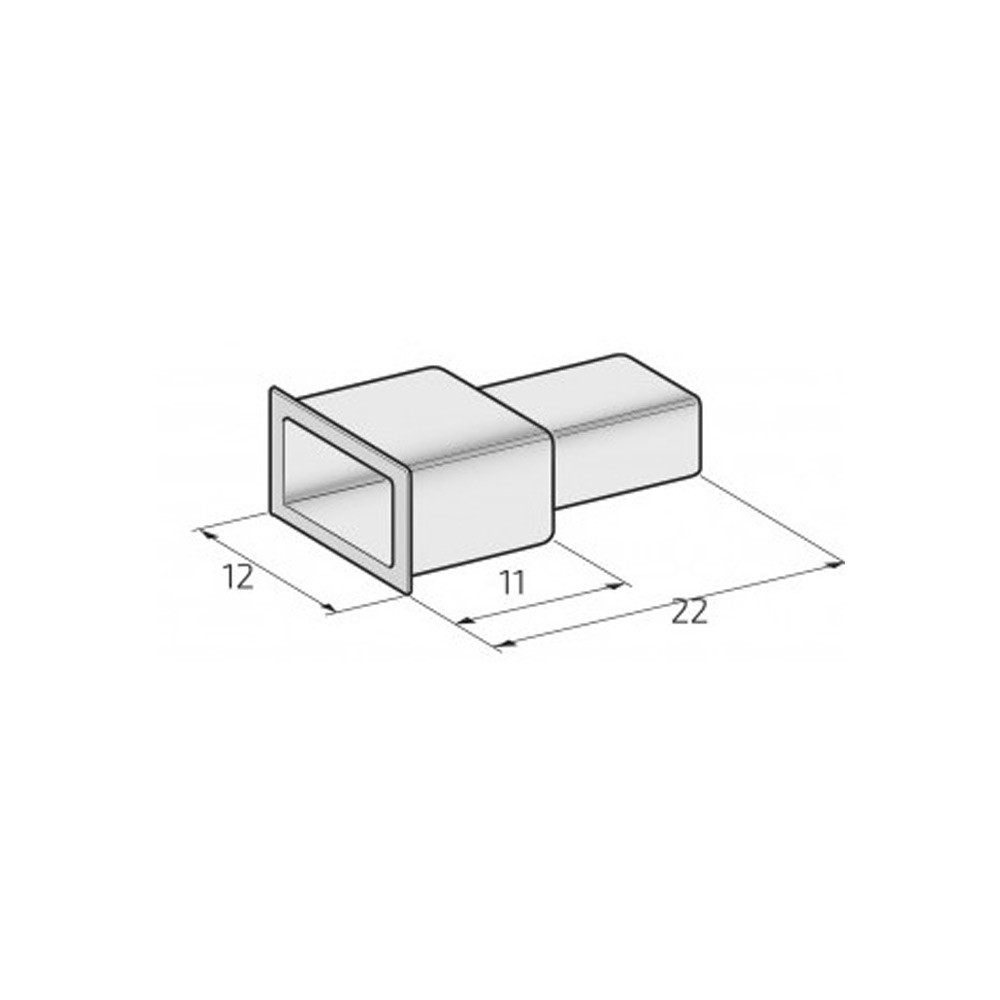 Couvre Cosses Isolants Mâle (200 pcs) - EL-OS10086 - 3661768198933