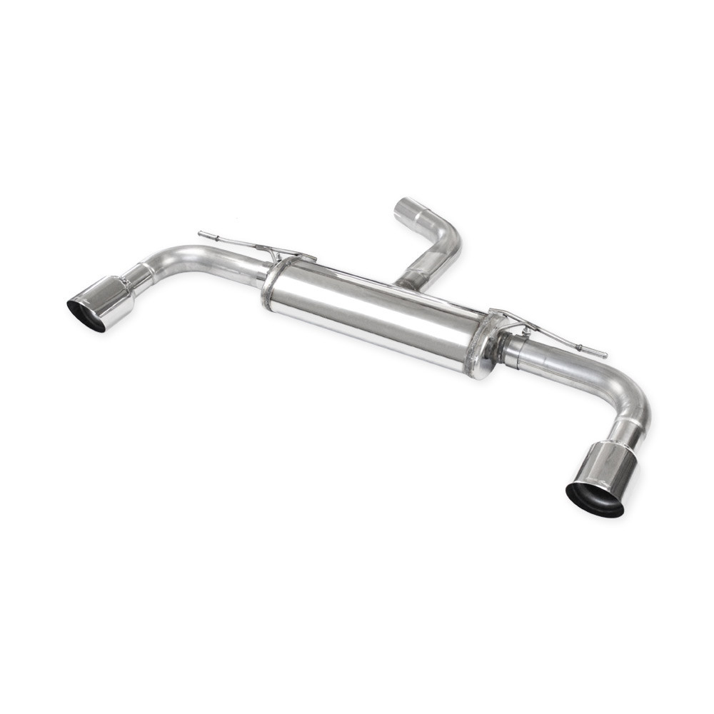 Posteriore silenziato Inoxcar Volkswagen Golf 8 Gti 2,0 (245cv) dopo 2020 - IC-WGO7410RA - WGO.74.10RA - 3661768103296
