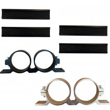 Dual fuel filter/pump bracket