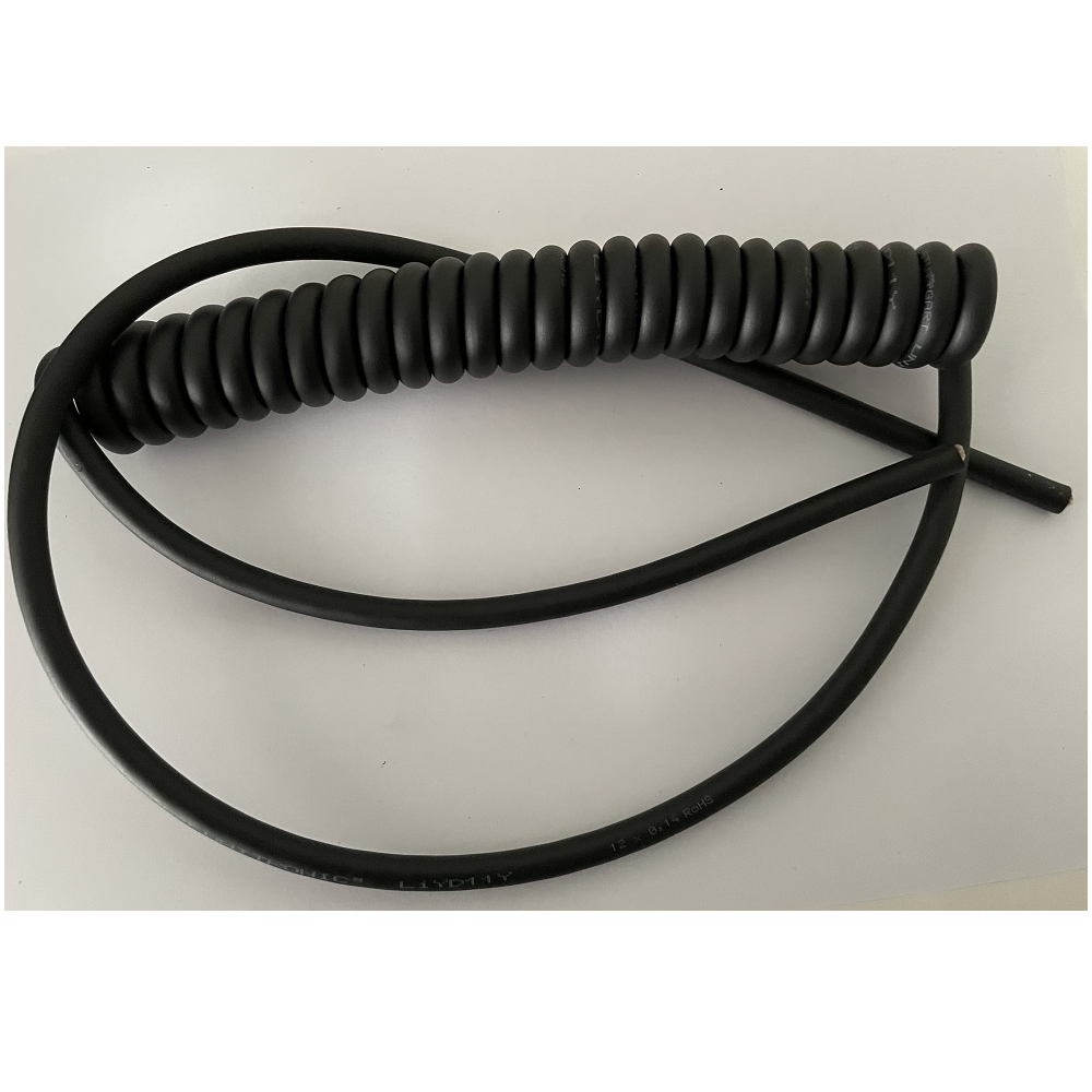 Cordon spiralé 12 fils 0.14mm² 0.2m - EL-CORDON-12 - 3661768527467