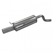 Inoxcar Stainless Rear Exhaust Renault Twingo RS 1.6 16v 1x80mm