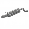 Auspuff Terminal Inox Inoxcar Renault Twingo RS 1.6 16v 1x80mm