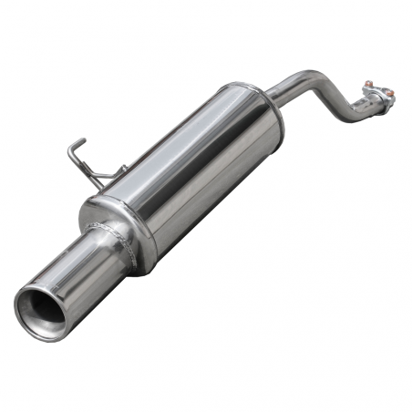Auspuff Terminal Inox Inoxcar Renault Clio 2 1.2 16v Nach 1998 1x102mm
