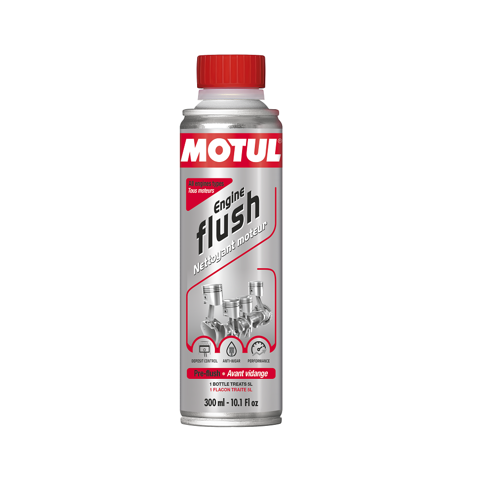 Motul engine cleaner 300ml - MOT-ENG-FLUSH300 - 3374650324111